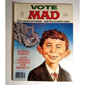 MAD Magazine Oct 1980 WKRP In Cincinnati TV Satire Being There Movie Parody 218